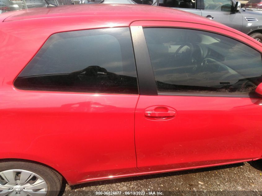 2012 Toyota Yaris L/Le VIN: JTDJTUD31CD508174 Lot: 36824677