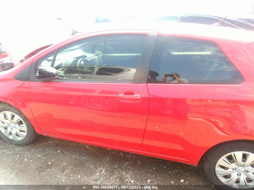 2012 Toyota Yaris L/Le VIN: JTDJTUD31CD508174 Lot: 36824677