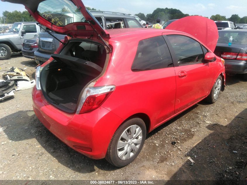 2012 Toyota Yaris L/Le VIN: JTDJTUD31CD508174 Lot: 36824677