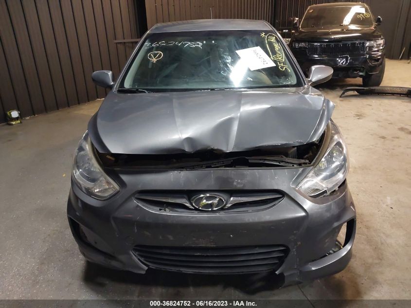 KMHCU5AE3CU012242 2012 Hyundai Accent Se