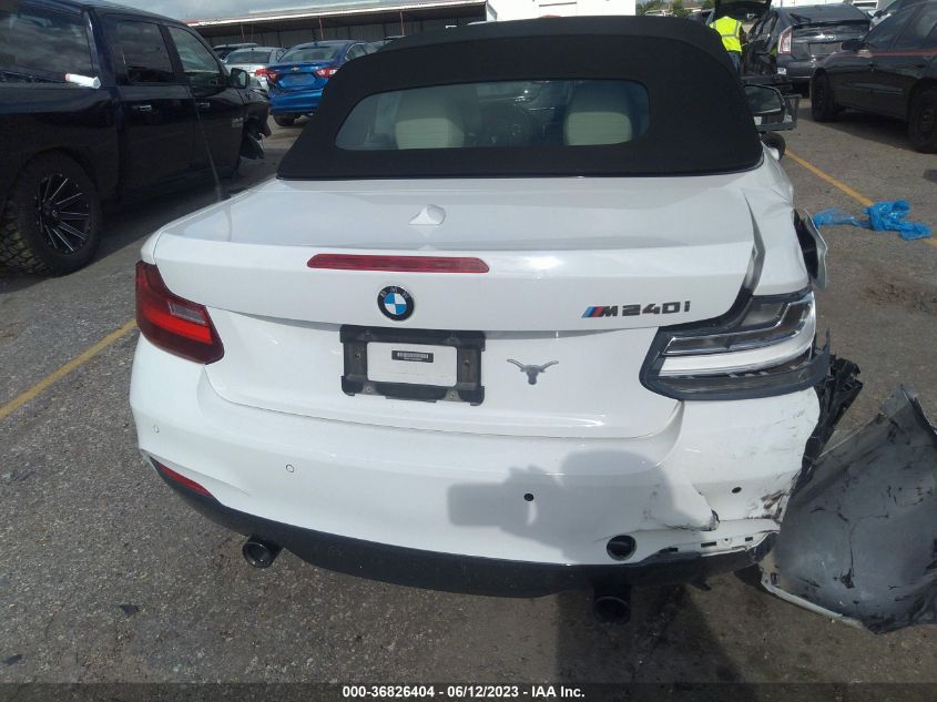 WBA2L1C38HV666370 2017 BMW 2 Series M240I