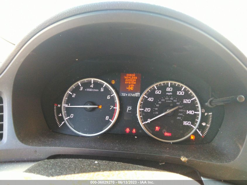 2013 Acura Ilx 2.0L VIN: 19VDE1F76DE009966 Lot: 36829270