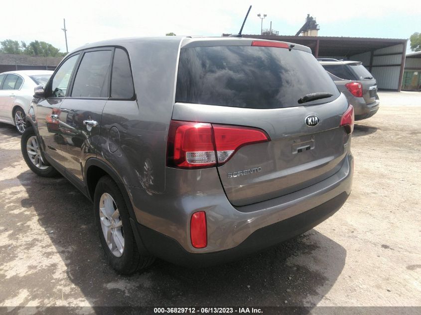 2015 Kia Sorento Lx VIN: 5XYKT3A6XFG562561 Lot: 36829712