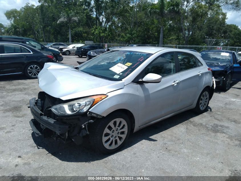 2017 Hyundai Elantra Gt VIN: KMHD35LH7HU369123 Lot: 36829826