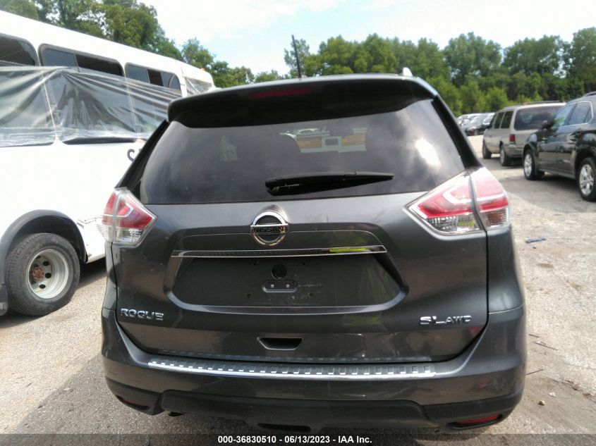 2016 Nissan Rogue Sl VIN: 5N1AT2MV2GC759413 Lot: 36830510