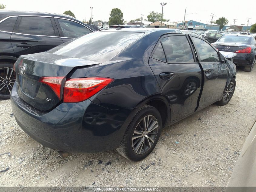 2017 Toyota Corolla Le VIN: 2T1BURHE0HC759542 Lot: 36830584