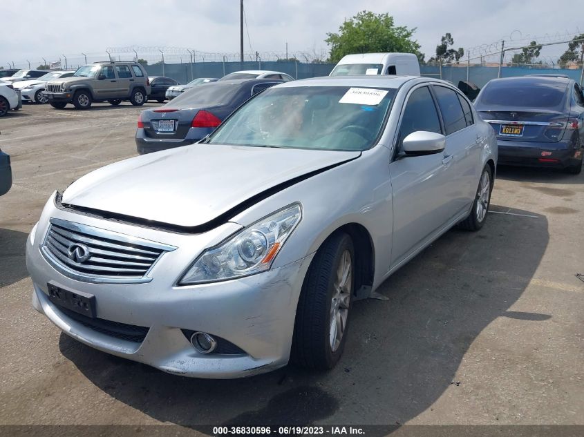 2011 Infiniti G37 Sedan Journey VIN: JN1CV6AP8BM304852 Lot: 36830596