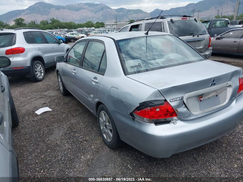 2005 Mitsubishi Lancer Es VIN: JA3AJ26E75U053731 Lot: 36830857