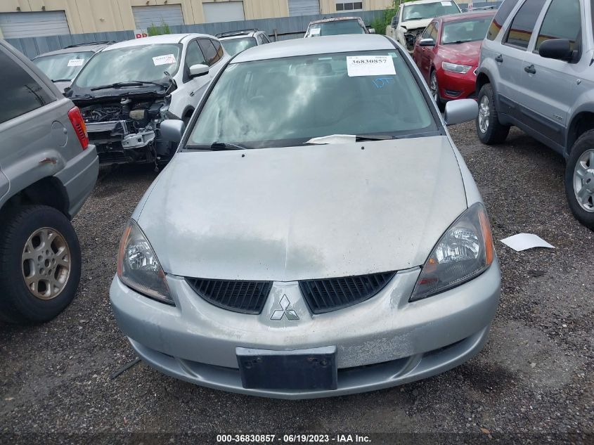 2005 Mitsubishi Lancer Es VIN: JA3AJ26E75U053731 Lot: 36830857