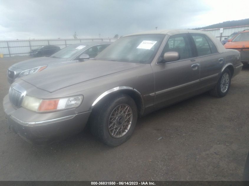 2001 Mercury Grand Marquis Gs VIN: 2MEFM74W41X641465 Lot: 36831550