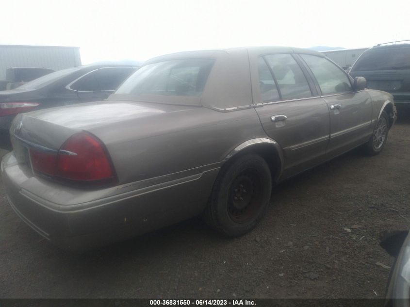 2001 Mercury Grand Marquis Gs VIN: 2MEFM74W41X641465 Lot: 36831550