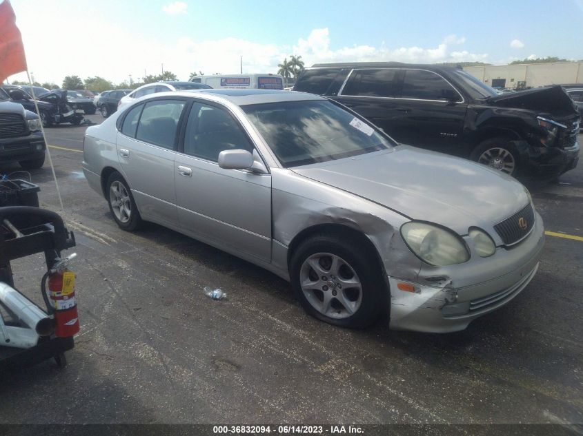 2001 Lexus Gs 300 Base (A5) VIN: JT8BD69S610130904 Lot: 36832094