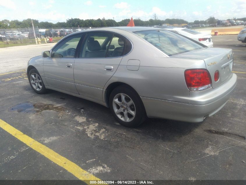 2001 Lexus Gs 300 Base (A5) VIN: JT8BD69S610130904 Lot: 36832094