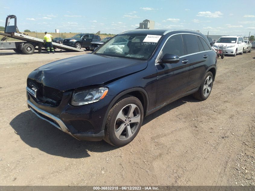 2016 Mercedes-Benz Glc 300 VIN: WDC0G4JBXGF087135 Lot: 36832315