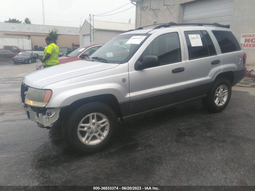 2004 Jeep Grand Cherokee Laredo VIN: 1J4GW48S54C283438 Lot: 36833374