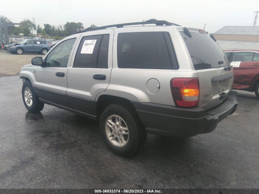 2004 Jeep Grand Cherokee Laredo VIN: 1J4GW48S54C283438 Lot: 36833374