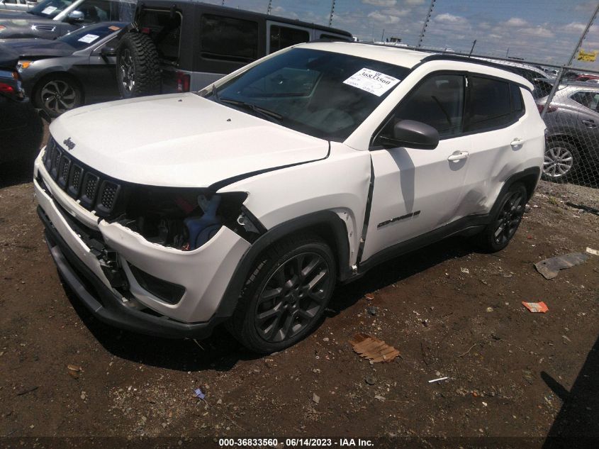 3C4NJCEB3MT542426 2021 Jeep Compass 80Th Anniversary Fwd