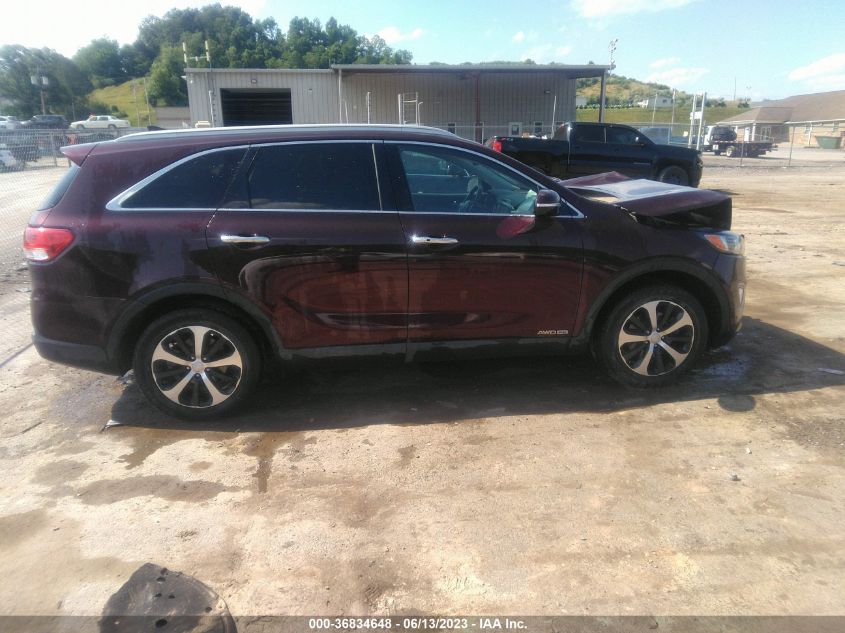 2018 Kia Sorento 3.3L Ex VIN: 5XYPHDA52JG405670 Lot: 36834648