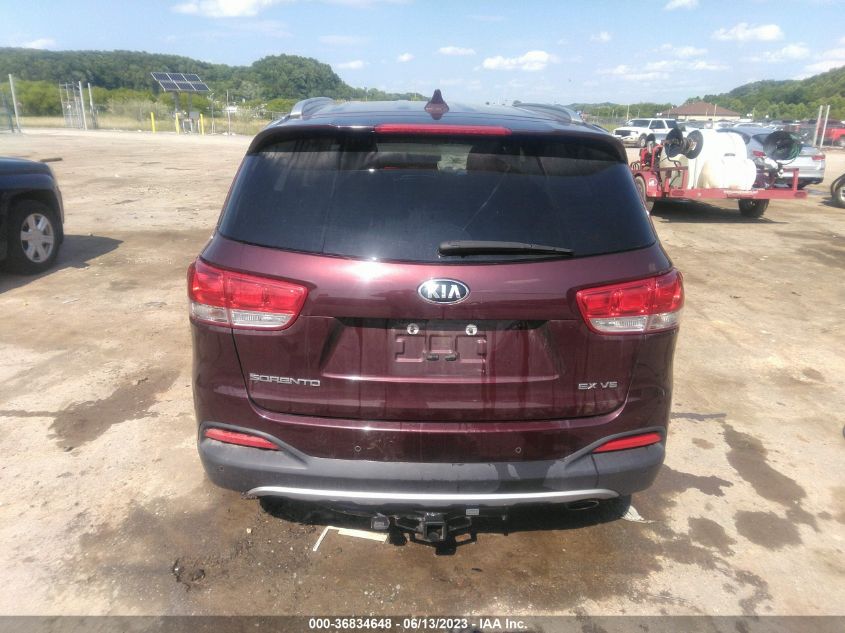 2018 Kia Sorento 3.3L Ex VIN: 5XYPHDA52JG405670 Lot: 36834648