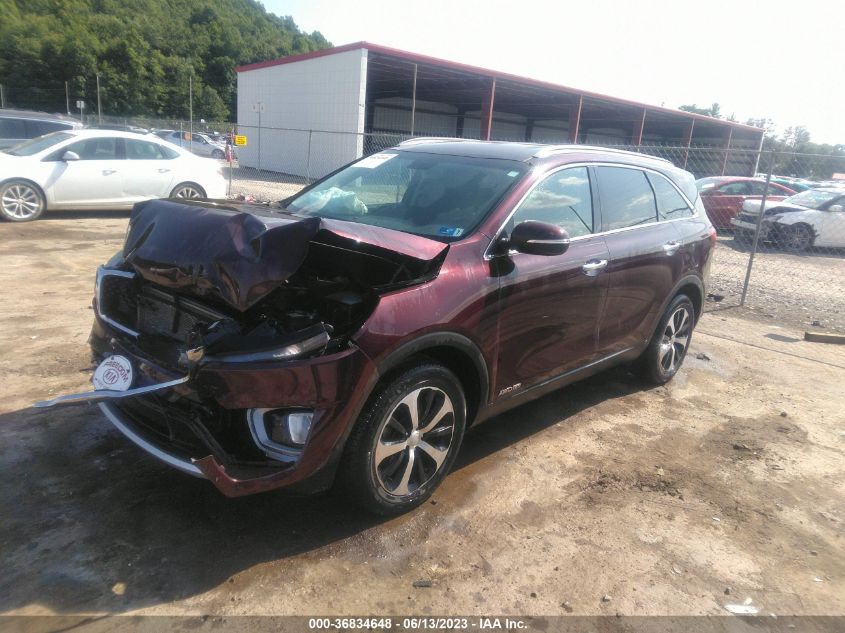 2018 Kia Sorento 3.3L Ex VIN: 5XYPHDA52JG405670 Lot: 36834648