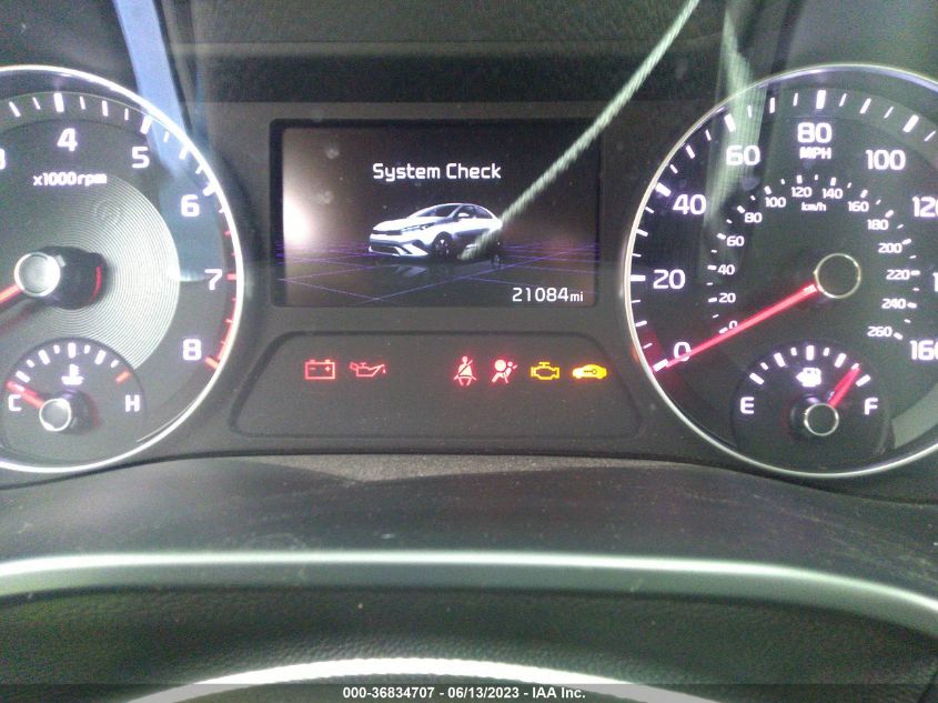 2022 Kia Forte Lxs VIN: 3KPF24AD4NE464761 Lot: 36834707