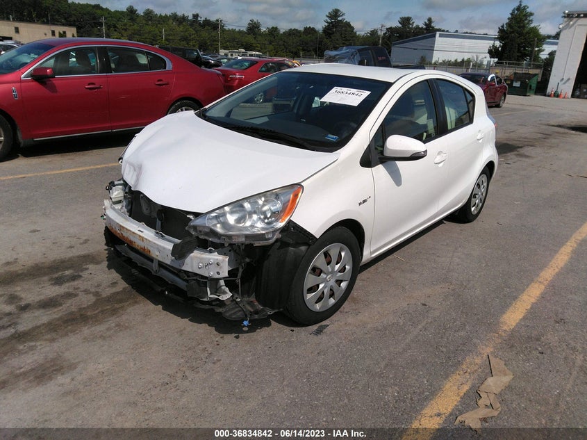 2012 Toyota Prius C Two VIN: JTDKDTB35C1518934 Lot: 36834842