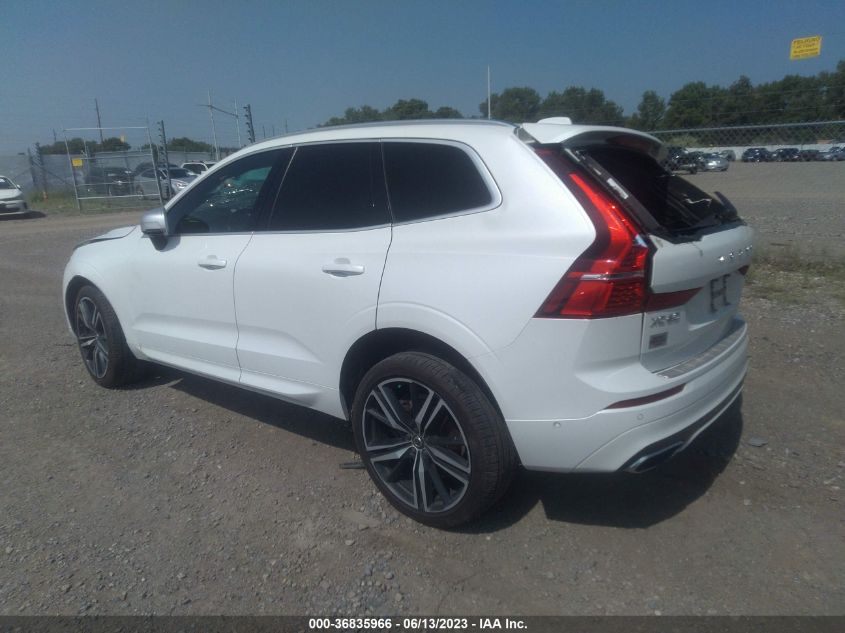 2019 Volvo Xc60 R-Design VIN: YV4A22RM9K1355372 Lot: 36835966