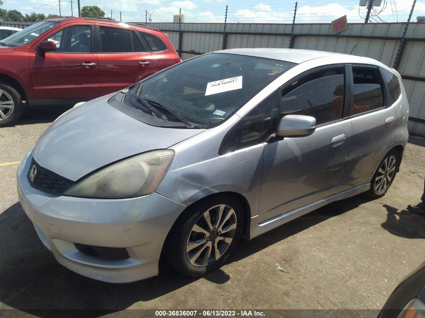 2013 Honda Fit Sport VIN: JHMGE8H54DC070358 Lot: 36836007