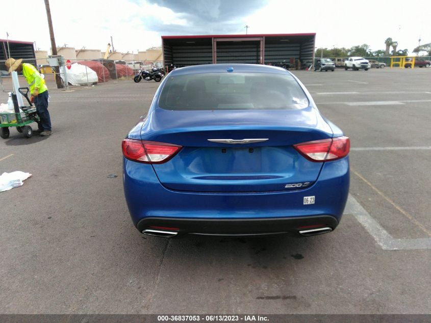 2015 Chrysler 200 S VIN: 1C3CCCBB4FN511702 Lot: 36837053