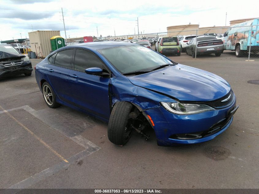 2015 Chrysler 200 S VIN: 1C3CCCBB4FN511702 Lot: 36837053