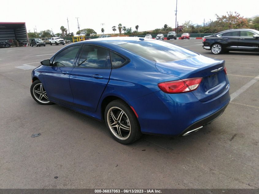 2015 Chrysler 200 S VIN: 1C3CCCBB4FN511702 Lot: 36837053