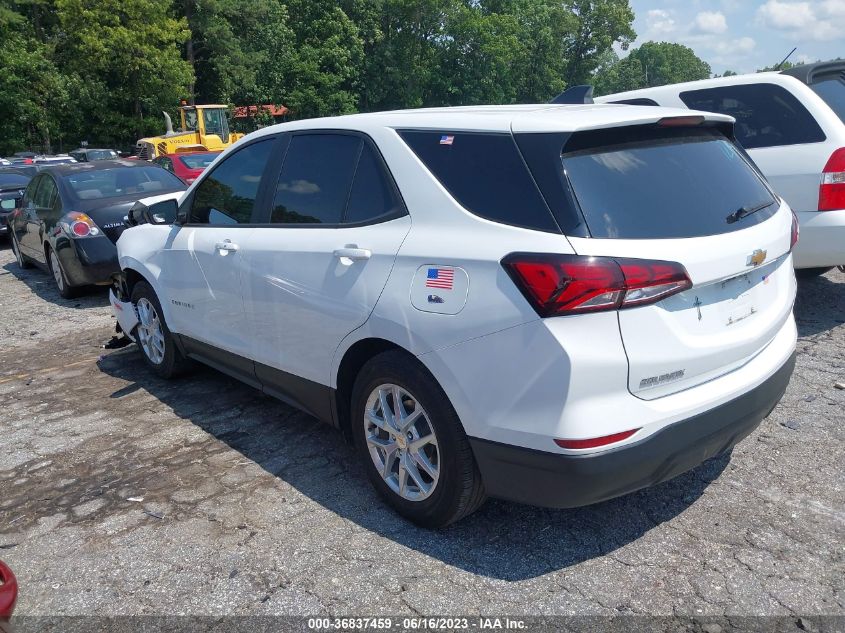 2022 Chevrolet Equinox Fwd Ls VIN: 3GNAXHEVXNS177214 Lot: 36837459