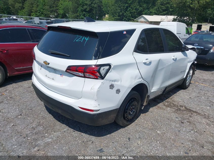 2022 Chevrolet Equinox Fwd Ls VIN: 3GNAXHEVXNS177214 Lot: 36837459