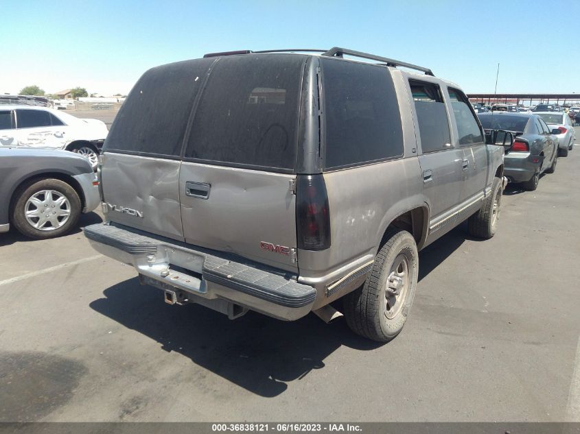 1999 GMC Yukon Sle VIN: 1GKEK13R5XJ787424 Lot: 36838121