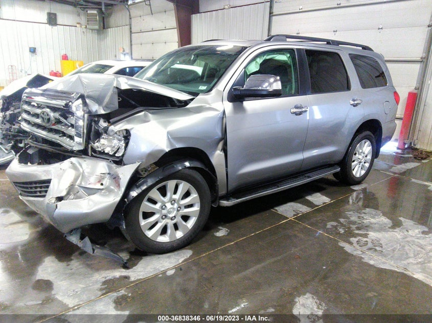 2008 Toyota Sequoia Platinum 5.7L V8 VIN: 5TDBY67AX8S011678 Lot: 36838346