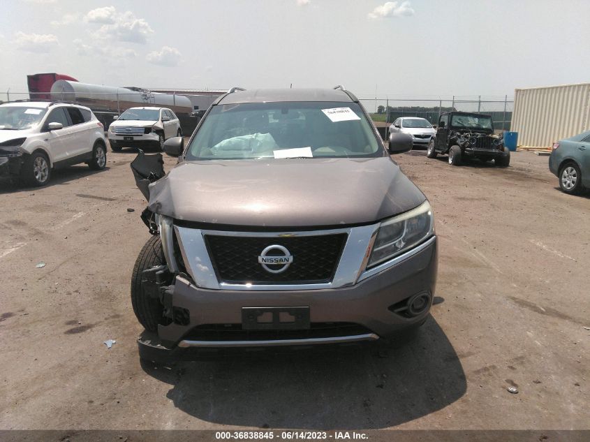 2013 Nissan Pathfinder Sv VIN: 5N1AR2MM9DC622874 Lot: 36838845