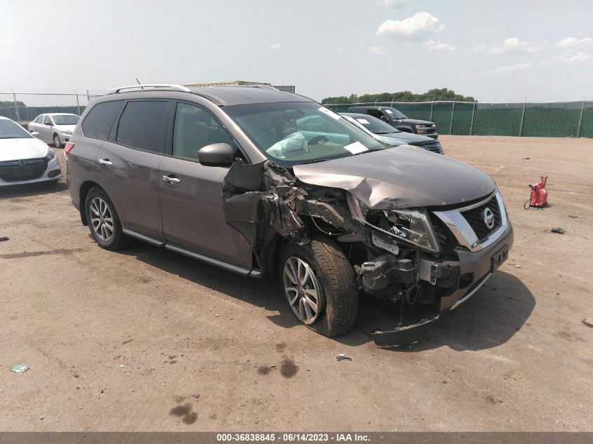 2013 Nissan Pathfinder Sv VIN: 5N1AR2MM9DC622874 Lot: 36838845