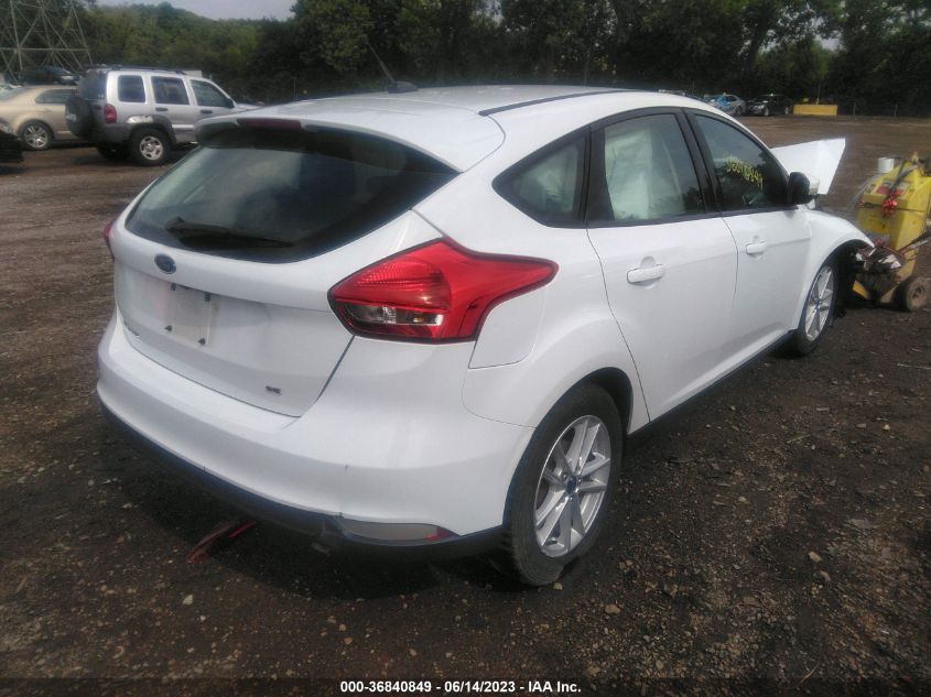 2017 Ford Focus Se VIN: 1FADP3K27HL296616 Lot: 36840849