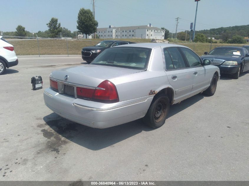 2000 Mercury Grand Marquis Gs VIN: 2MEFM74W0YX632112 Lot: 40501080