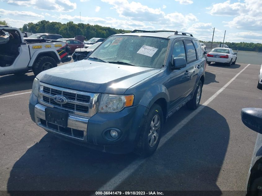 2010 Ford Escape Limited VIN: 1FMCU9EG9AKD41538 Lot: 36841479