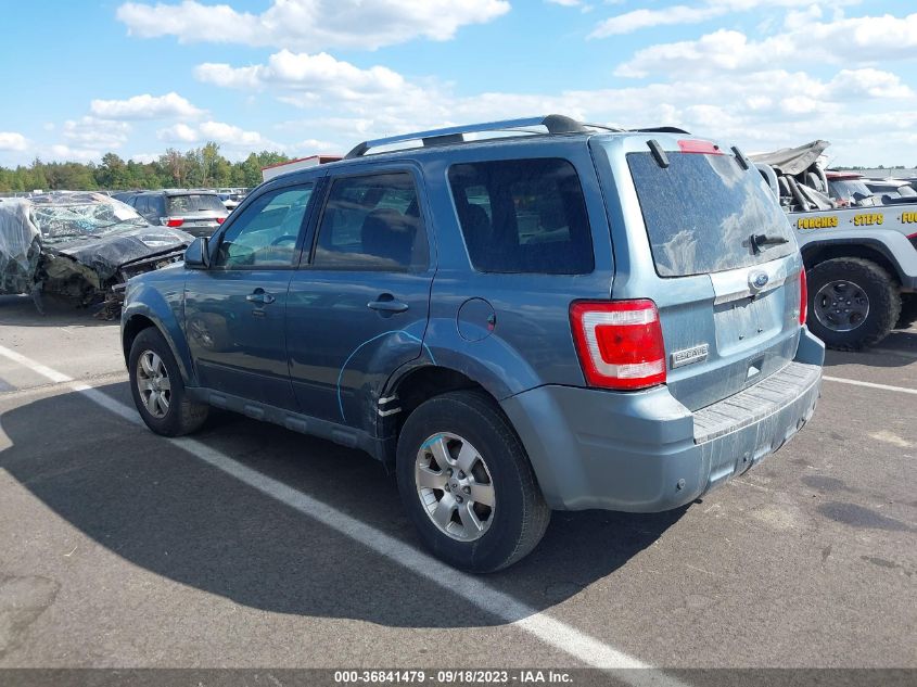 2010 Ford Escape Limited VIN: 1FMCU9EG9AKD41538 Lot: 36841479