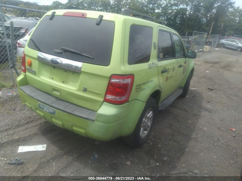 2012 Ford Escape Hybrid VIN: 1FMCU4K34CKA79192 Lot: 36844779