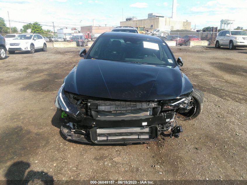 KMHLW4AK3NU008186 2022 Hyundai Elantra N