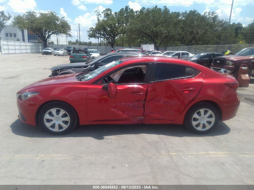 2016 Mazda Mazda3 I Sport VIN: 3MZBM1T72GM238187 Lot: 36845552