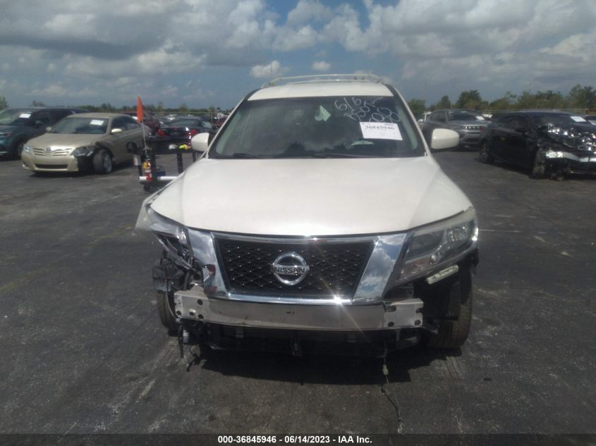 2016 Nissan Pathfinder Sv VIN: 5N1AR2MN5GC663788 Lot: 36845946