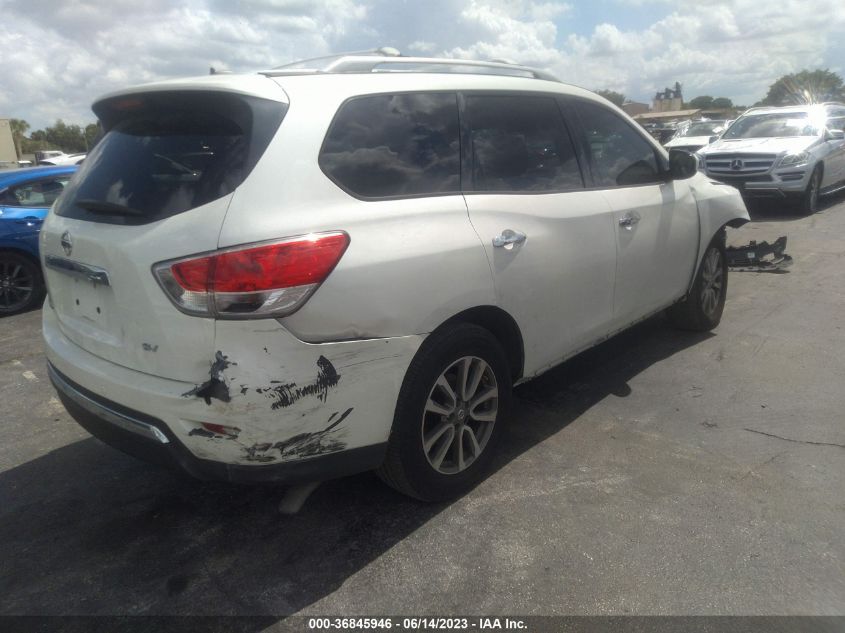 2016 Nissan Pathfinder Sv VIN: 5N1AR2MN5GC663788 Lot: 36845946