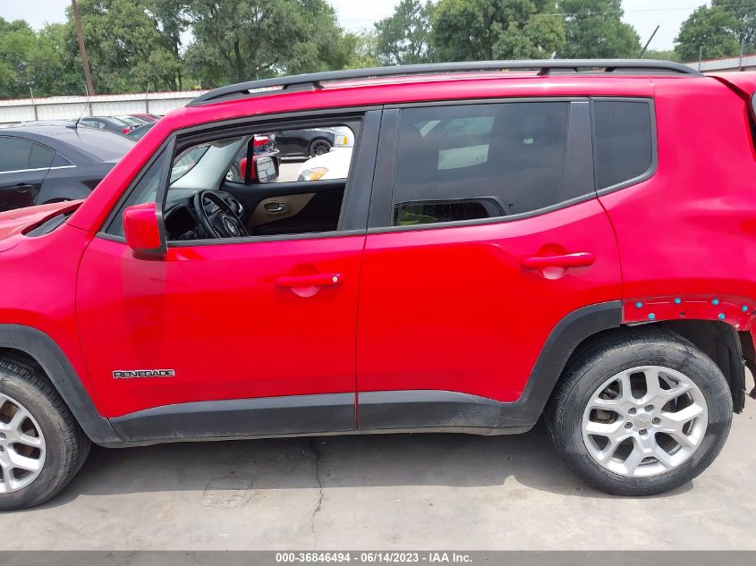 2015 Jeep Renegade Latitude VIN: ZACCJABT0FPB59551 Lot: 36846494