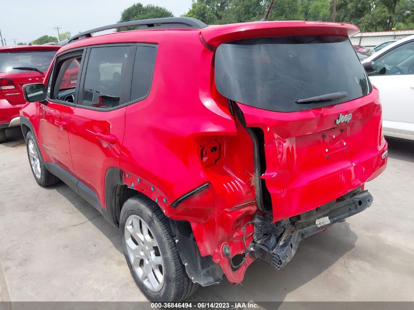 2015 Jeep Renegade Latitude VIN: ZACCJABT0FPB59551 Lot: 36846494