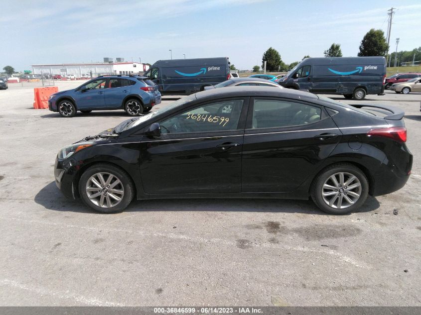 2016 Hyundai Elantra Se VIN: 5NPDH4AE4GH653312 Lot: 36846599