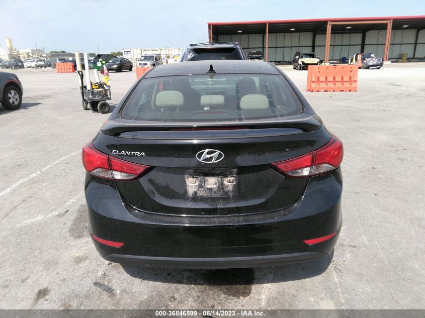 5NPDH4AE4GH653312 2016 Hyundai Elantra Se